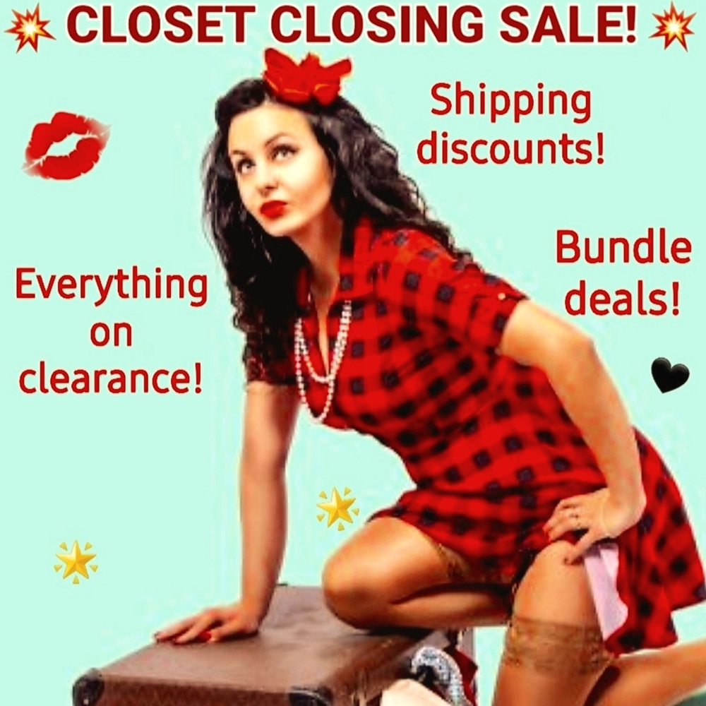 ‼️ CLOSET IS CLOSING - CLEARANCE ‼️
